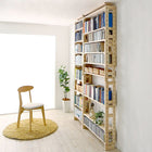 つっぱりシェルフ・ラック 本体 幅120 奥行17 国産 ひのき