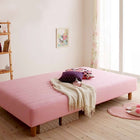 マットレスベッド・20色カバーリング ポケットコイルマットレスタイプ シングル 脚22cm