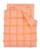 羽根布団8点セット ベッドタイプ&和タイプ シングル8点セット 3年保証 新20色 和タイプ/シングル/コーラルピンク