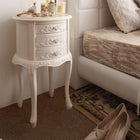 チェスト ラウンドチェスト アンティーク調 リビングシリーズ