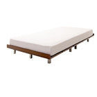 ベッド セミシングル スタンダードポケットコイル 木脚タイプ フルレイアウト フレーム幅80 ショート丈
