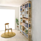 つっぱりシェルフ・ラック 本体 幅140 奥行17 国産 ひのき