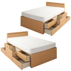 収納ファミリーベッド 薄型スタンダードボンネルコイル B+B ワイドK240(SD×2)