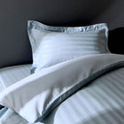 枕カバー 1枚 ショート丈ベッド用 ホテルスタイルストライプ