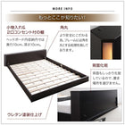 フロアベッド ダブル プレミアムポケットコイルマットレス