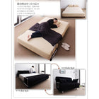 ソファベッド 二人掛け コンパクト 幅123cm