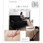 ソファベッド 二人掛け コンパクト 幅123cm