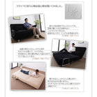 ソファベッド 二人掛け コンパクト 幅123cm