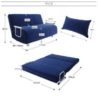 ソファベッド リクライニング 人気 コンパクト 折りたたみ 2人掛け 幅143cm