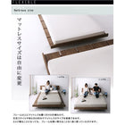 ローベッド 国産カバーポケットコイルマットレス ナローステージ クイーン(Q×1) フレーム幅180