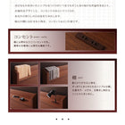 収納ベッド 国産カバーポケットコイルマットレス セミダブル