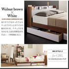 収納ベッド プレミアムポケットコイルマットレス ダブル