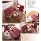 フロアコーナーソファ 1人掛け+2人掛け+コーナー