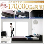 ローベッド フロアベッド スタンダードポケットコイル ダブル