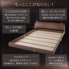 フロアベッド スタンダードポケットコイルマットレス シングル