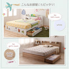 収納ベッド スタンダードボンネルコイルマットレス 専用リネンなし シングル