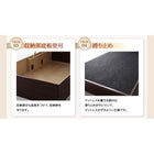 お客様組立 ガス圧式跳ね上げ収納ベッド フランスベッド マルチラススーパースプリングマットレス シングル 深さラージ