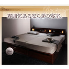 お客様組立 ガス圧式跳ね上げ収納ベッド フランスベッド マルチラススーパースプリングマットレス シングル 深さラージ