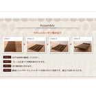 ベッド ショート丈 北欧デザインマットレス無し ベッドフレームのみ セミシングル ショート丈