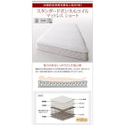 ベッド ショート丈 北欧デザインスタンダードポケットコイル ステージ セミシングル フレーム幅100