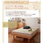 ベッド ショート丈 北欧デザインスタンダードポケットコイル ステージ セミシングル フレーム幅100