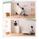 マットレスベッド 分割式 移動ラクラク マットレスベッド ボンネルコイルマットレスタイプ ダブル 脚15cm