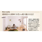 マットレスベッド 分割式 移動ラクラク 専用敷パッドセット ボンネルコイルマットレスタイプ セミダブル 脚30cm