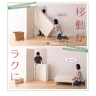 マットレスベッド 分割式 移動ラクラク 専用敷パッドセット ポケットコイルマットレスタイプ セミダブル 脚15cm