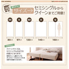 マットレスベッド 分割式 移動ラクラク 専用敷パッドセット ポケットコイルマットレスタイプ セミダブル 脚15cm