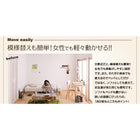 マットレスベッド 分割式 移動ラクラク 専用敷パッドセット ポケットコイルマットレスタイプ セミシングル 脚22cm