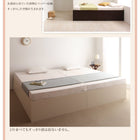 すのこベッド大容量収納庫付き フランスベッド マルチラススーパースプリング シングル 深さレギュラー