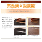 大型フロアベッド 分割・シンプル フランスベッド マルチラススーパースプリング セミダブル