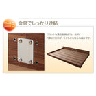 大型フロアベッド 分割・シンプル フランスベッド マルチラススーパースプリング セミダブル