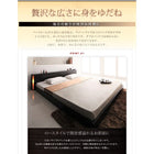 大型フロアベッド スタンダードボンネルコイル クイーン(Q×1)