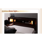 お客様組立 ガス圧式跳ね上げ収納ベッド スタンダードボンネルコイルマットレス シングル 深さラージ