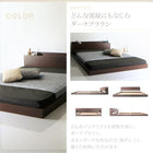 フロアベッド スタンダードボンネルコイル セミダブル