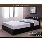 フランスベッド セミダブル マルチラススーパースプリングマットレス付き スリム 収納ベッド