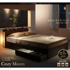 フランスベッド セミダブル マルチラススーパースプリングマットレス付き スリム 収納ベッド