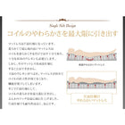 マットレス セミシングル 超快眠 抗菌 防臭 防ダニ体圧分散ウレタン ホテルプレミアム ポケットコイル硬さ:ソフト