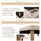 シングル マットレスベッド すのこ 脚付きマットレス ボトムベッド スタンダードポケットコイル ベッド脚15cm