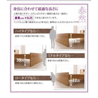 セミダブル 畳ベッド 棚・照明・ ベッド