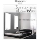 フロアベッド シングル ソフトレザー フランスベッド マルチラススーパースプリング シングル ベッド