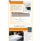 連結ベッド ワイド 国産ボンネルコイルマットレスハード付き ワイドK230 ロング丈