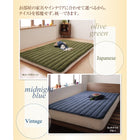 パッド・シーツ 単品 中わたボリュームタイプ ダブル マイクロファイバー 20色