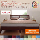 パッド・シーツ 単品 中わたボリュームタイプ ファミリー マイクロファイバー 20色