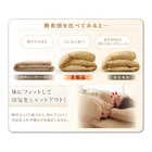 布団 8点セット プレミアム敷布団タイプ ボリューム セミダブル8点セット 抗菌防臭 9色 高機能中綿