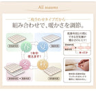 羽毛布団 グース ダブル 和タイプ 10点セット 9色 羽毛布団