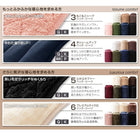 ボックスシーツ 単品 パッド一体型 コットン100%タオル クイーン