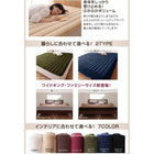 パッド無し ボックスシーツ 単品 ベッド用プレミアムマイクロ クイーン