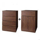 チェスト+キャビネット 2点セットシンプルモダンリビングシリーズ